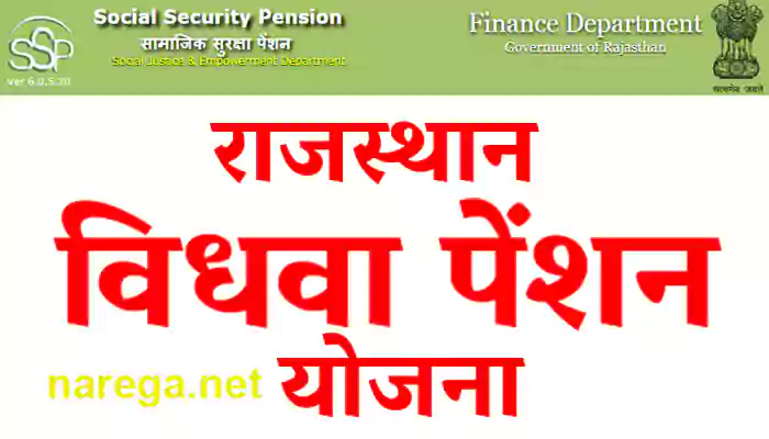 rajasthan vidhwa pension yojana online apply