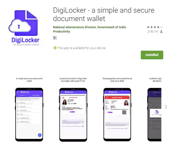 Digilocker App