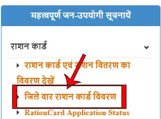 Gram Panchayat Ration Card List Rajasthan
